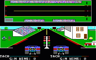 C64 Drag Race Eliminator screen shot