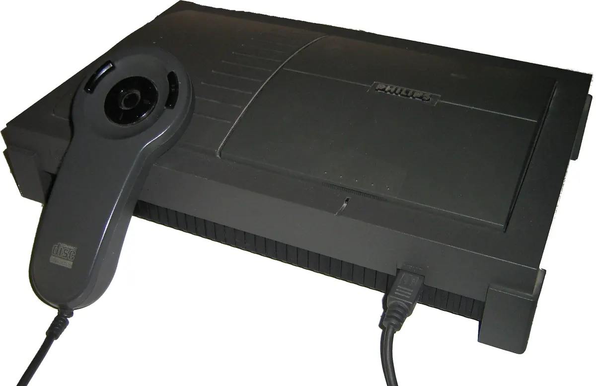 Smaller Philips CD-i 450 player seen from above