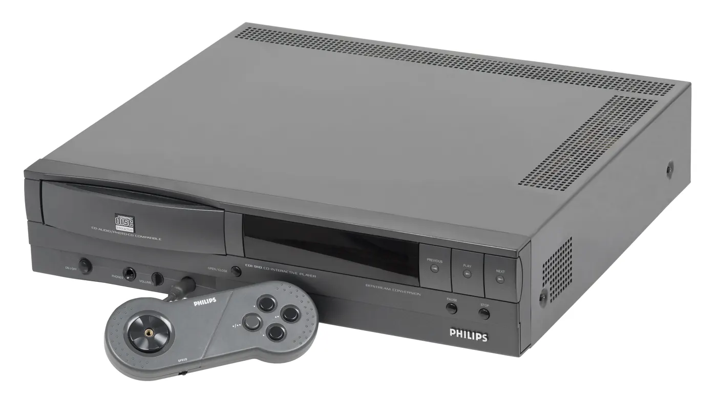 Philips CD-i 910 console with its original pointing controller