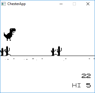 Screenshot published by the chester project