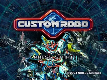 Title screen from the GameCube version
