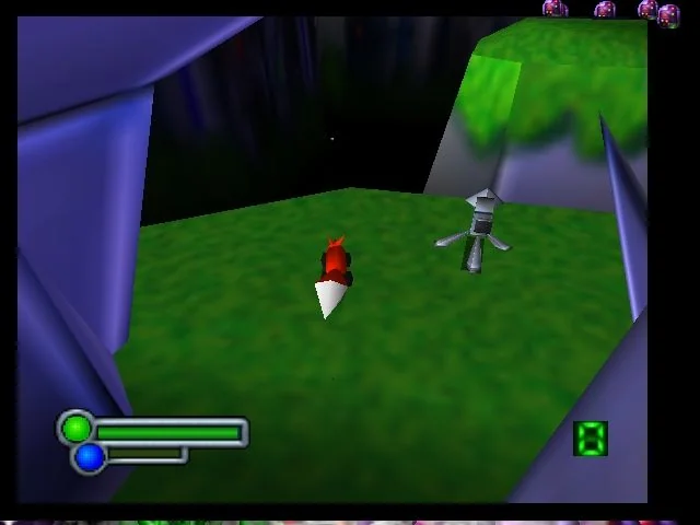 Space Station Silicon Valley game screen from the Nintendo 64 version