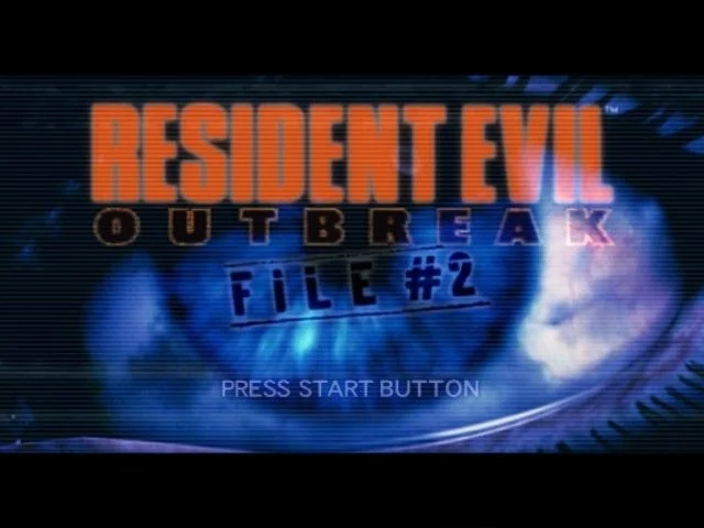 Resident Evil: Outbreak - File #2 game screen from the PlayStation 2 version