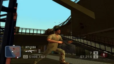 Scarface: The World Is Yours game screen from the PlayStation 2 version