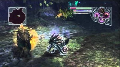 Folklore game screen from the PlayStation 3 version