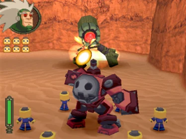 The Misadventures of Tron Bonne game screen from the PlayStation version