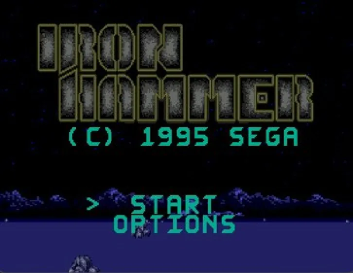 Iron Hammer title screen