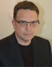 Portrait of Aero character designer Justin Siller