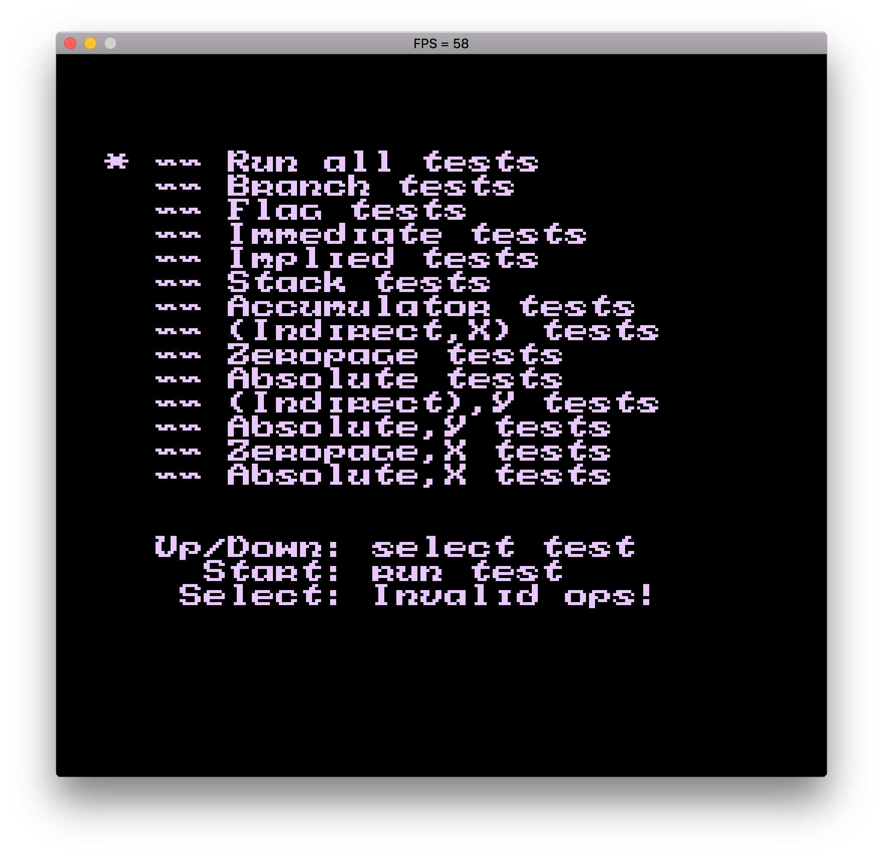 Screenshot published by the hnes project