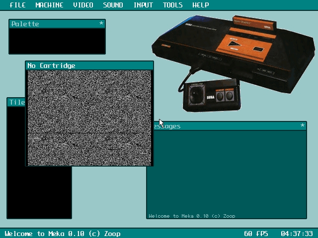 MEKA image from the Master System emulation archive
