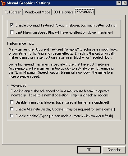 bleem! image illustrating PC PlayStation emulation