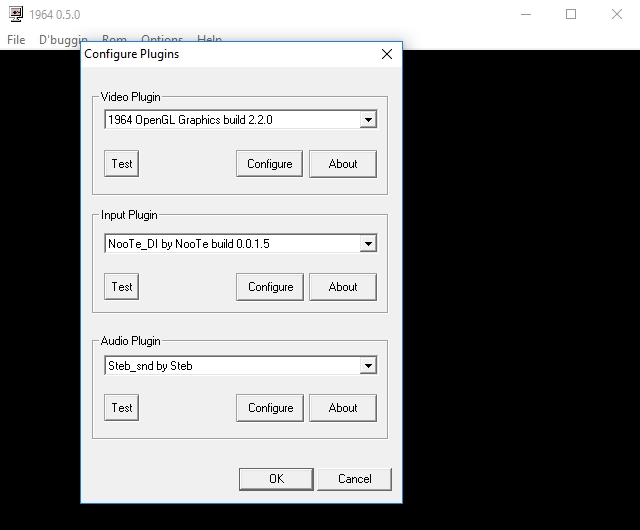 1964 N64 emulator image