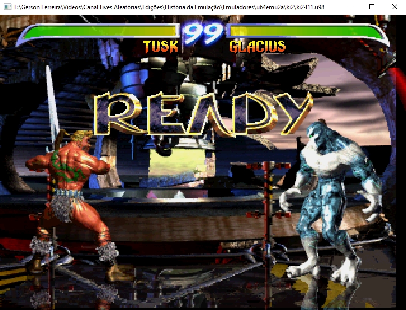 U64Emu image illustrating Killer Instinct arcade-hardware work