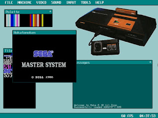 MEKA image illustrating Master System and Game Gear emulation