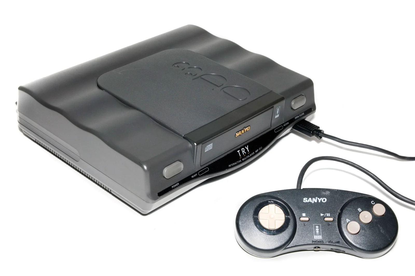 Sanyo TRY 3DO Interactive Multiplayer with controller