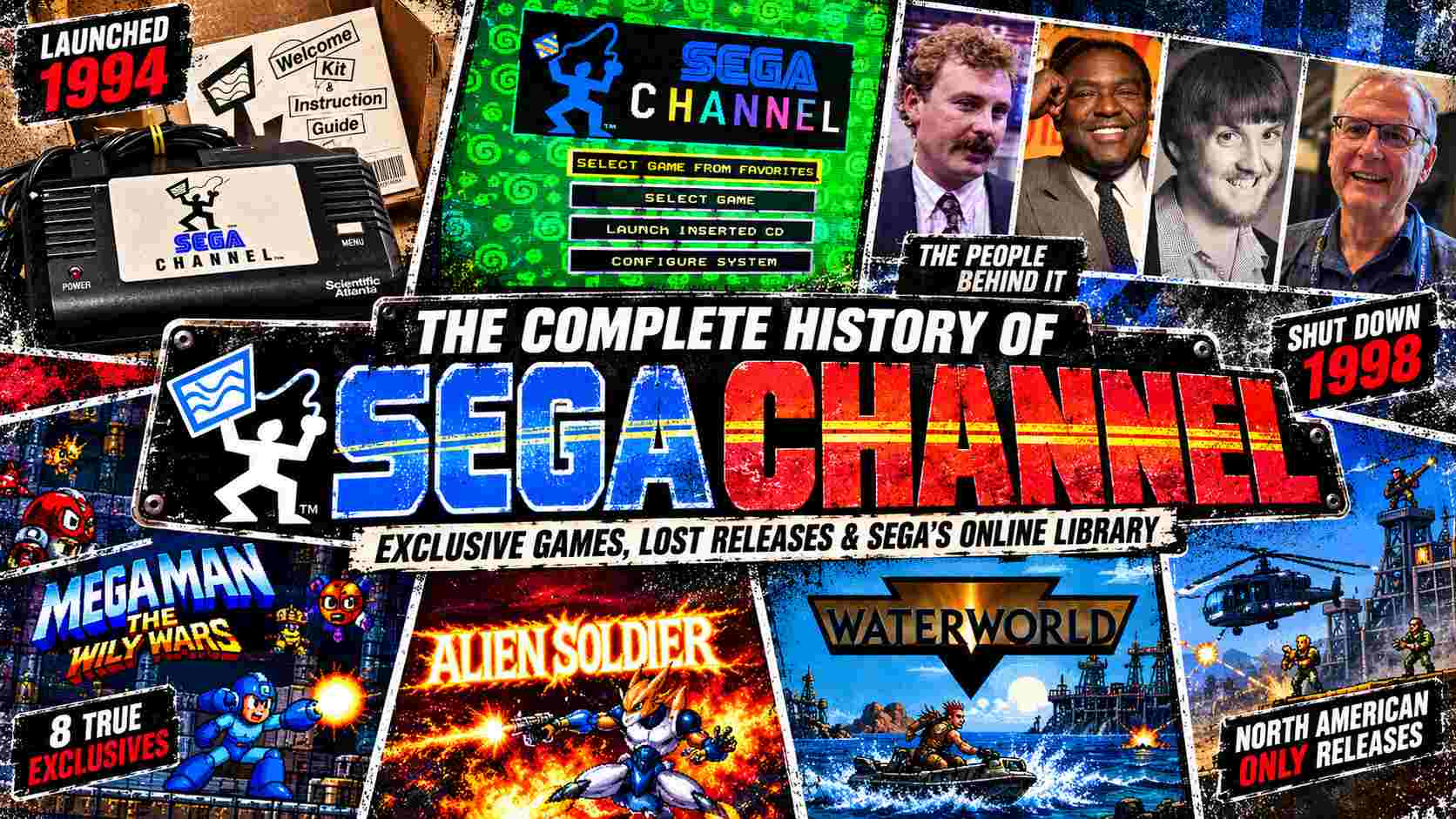 The Sega Channel’s Exclusive Games: The Complete History of Sega’s Lost Online Library