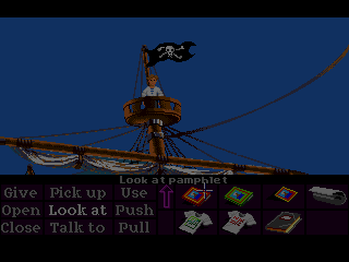 Sega CD gameplay from The Secret of Monkey Island