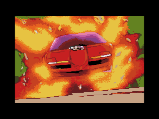 Sega CD gameplay from Road Avenger
