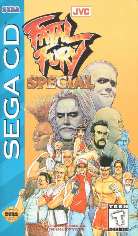 Sega CD cover art for Fatal Fury Special