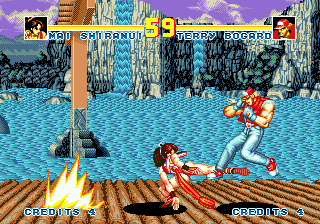 Sega CD gameplay from Fatal Fury Special