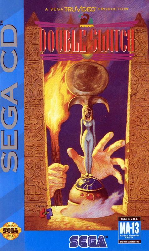 Sega CD cover art for Double Switch