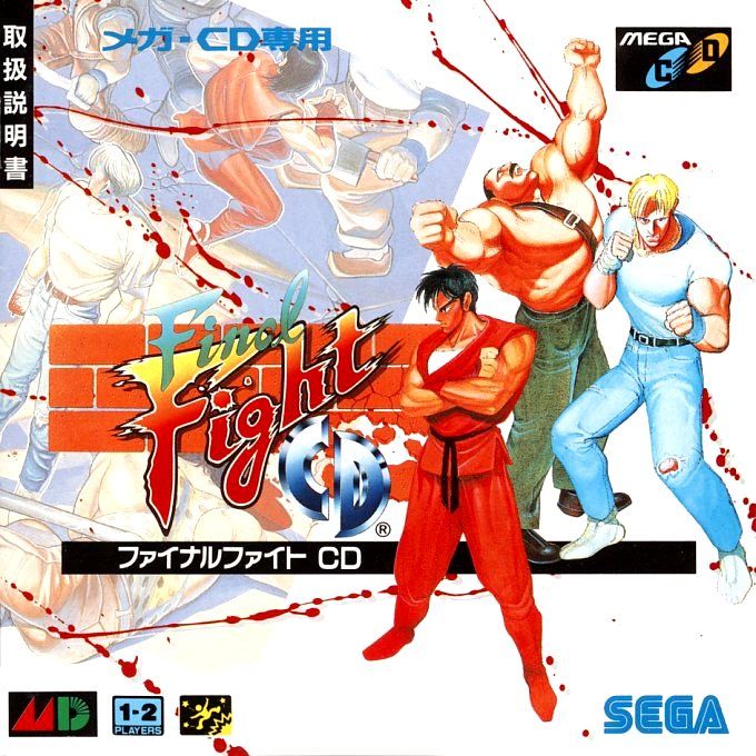 Sega CD cover art for Final Fight CD