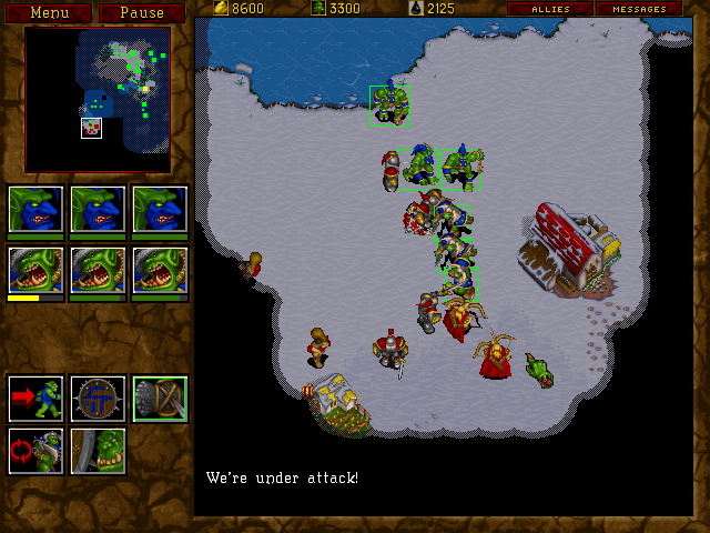 WarCraft II: Tides of Darkness (Demo Version) — screenshot 1