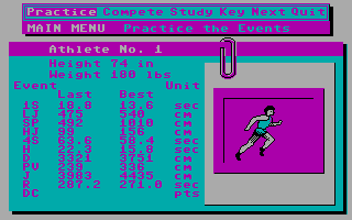 Carl Lewis' Go for the Gold — screenshot 1