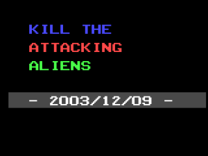 Kill the Attacking Aliens