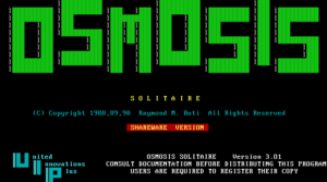 Osmosis Solitaire