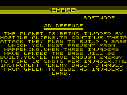 3D Defence