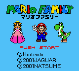 Jaguar Mishin Sashi Senyō Soft: Mario Family