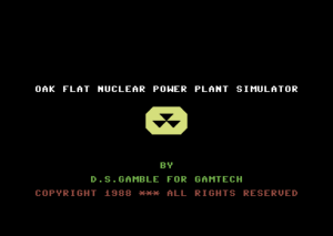 The Oakflat Nuclear Power Plant Simulator