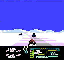 Famicom Grand Prix II: 3D Hot Rally — screenshot 2