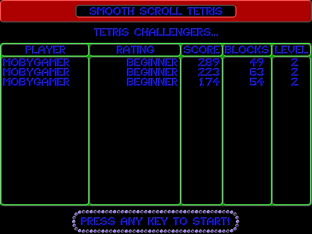 Smooth Tetris — screenshot 1