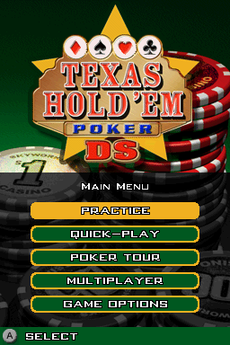 Texas Hold'Em Poker DS — screenshot 1