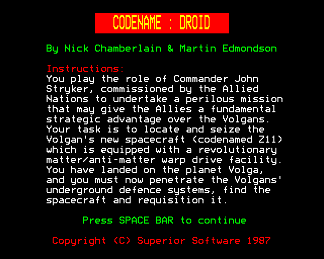 Codename Droid: Stryker's Run - Part 2 - Image 4