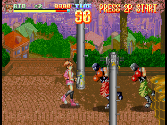 Nekketsu Oyako — screenshot 2