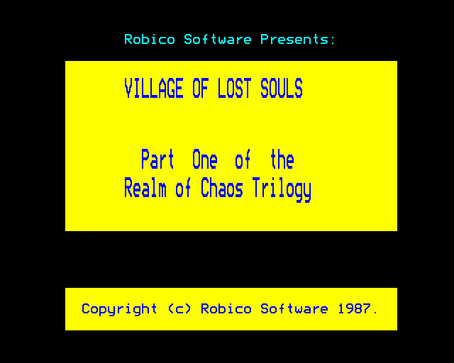 Realm of Chaos: Village of Lost Souls