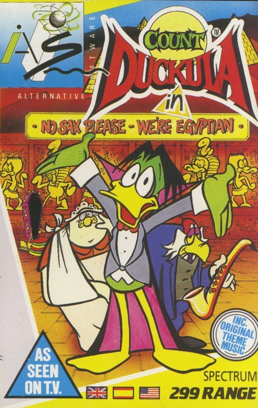 Count Duckula in No Sax Please - We're Egyptian