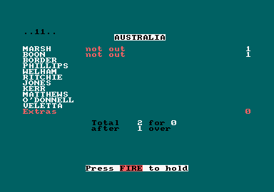 Graham Gooch's Test Cricket — screenshot 2