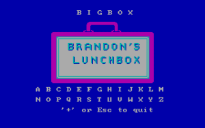 Brandon's Big Lunchbox
