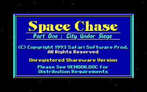 Space Chase Part One: City Under Siege