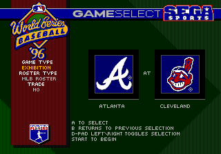 World Series Baseball '96 - Image 4