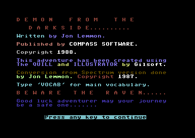 Demon from the Darkside — screenshot 2