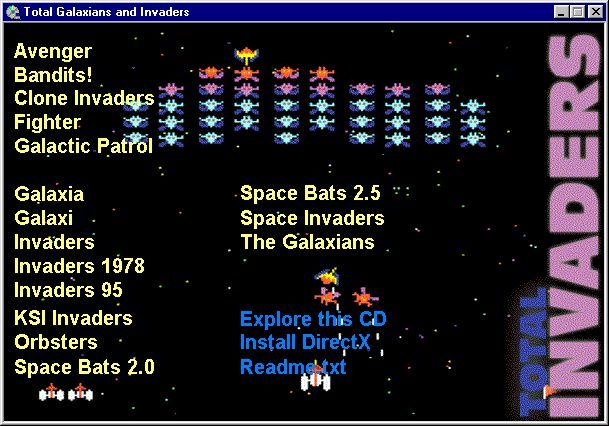 Total Galaxians and Invaders — screenshot 1