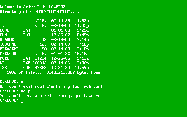 LOVEDOS — screenshot 1