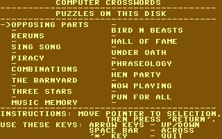 Dell Crossword Puzzles: Volume III ā screenshot 1