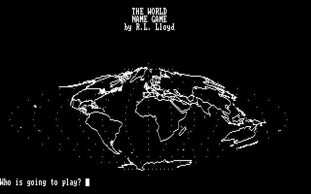 The World Name Game
