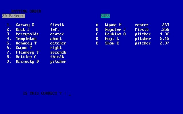 Digital League Baseball — screenshot 1